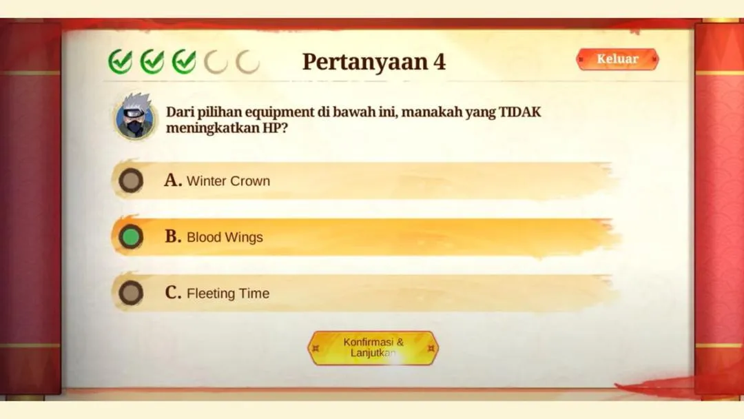 15 Kunci Jawaban Kuis MLBB x Naruto Akademi Ninja, Dapatkan Emote Deidara Gratis