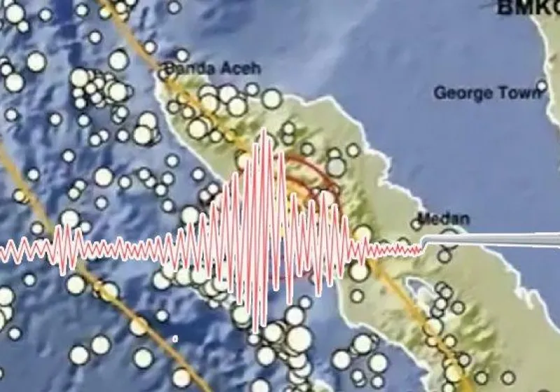 Gempa Hari ini Guncang Aceh Barat Daya Berkekuatan Magnitudo 6.2 : Warga Medan Panik Rasakan Getaran